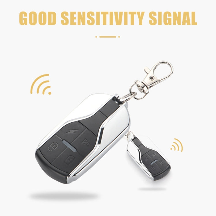 2pcs For Maserati Four-button Anti-theft Alarm Wireless Key Remote Control, 315MHz Copy Code, 433MHz Copy Code