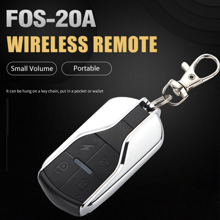 2pcs For Maserati Four-button Anti-theft Alarm Wireless Key Remote Control, 315MHz Copy Code, 433MHz Copy Code