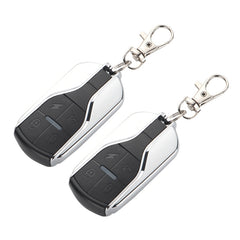 2pcs For Maserati Four-button Anti-theft Alarm Wireless Key Remote Control, 315MHz Copy Code, 433MHz Copy Code