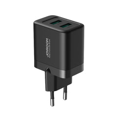 JOYROOM JR-TCN01 2.4A Dual Ports USB Charger, EU Plug, UK Plug