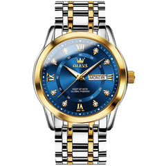 OLEVS 5513 Men Business Luminous Waterproof Quartz Watch