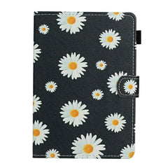 Flower Pattern Horizontal Flip Leather Case with Card Slots & Holder, For 7 inch Universal Tablet PC, For 8 inch Universal Tablet PC