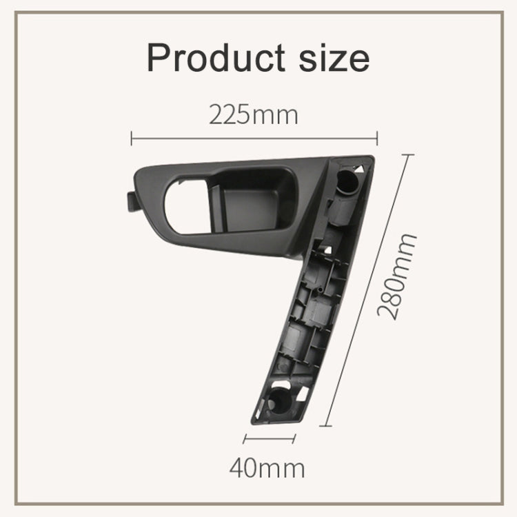 For Nissan Qashqai Left-Drive Car Door Inside Handle Base Bracket, Base Left, Base Right
