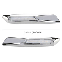 2 PCS Car Fender Light  LED Leaf Board Side DC12V / 1.7W for BMW, Yellow Light, A, C, D, F