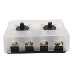RV Modified Yacht Double-row 4-way Busbar with Dust Cover, CP-3156 M8, CP-3157 M10