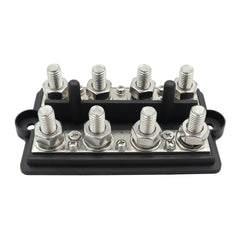 RV Modified Yacht Double-row 4-way Busbar with Dust Cover, CP-3156 M8, CP-3157 M10