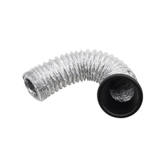 XH-UN099 Carbon Fiber Car Front Bumper Turbo Air Intake Inlet Pipe Air Funnel Kit, Round, Square