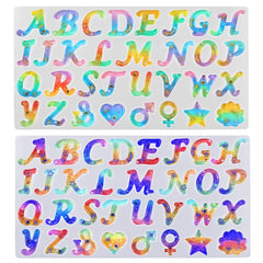 DIY Crystal Resin Epoxy Keychain Silicone Mirror Mold
