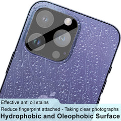 imak High Definition Integrated Glass Lens Film Black Version, For iPhone 15 Pro / 15 Pro Max, For iPhone 15  / 15 Plus