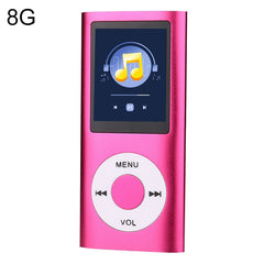 1.8 inch TFT Screen Metal MP4 Player, With 8G TF Card+Earphone+Cable, With 16G TF Card+Earphone+Cable