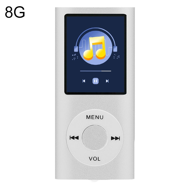 1.8 inch TFT Screen Metal MP4 Player, With 8G TF Card+Earphone+Cable, With 16G TF Card+Earphone+Cable