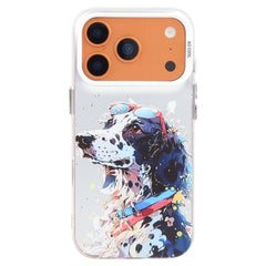 Animal Pattern Oil Painting Series PC + TPU Phone Case, For iPhone 18 Pro / 17 Pro