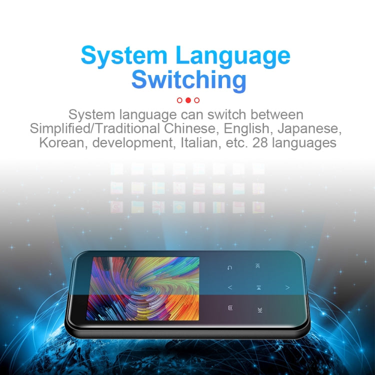 M15 Multi-function Smart Voice Recorder MP3 Hifi Sound Music Player Walkman, Bluetooth Version, 4GB, 8GB, 16GB, 32GB