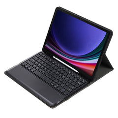 A810B Pen Slot Detachable Bluetooth Keyboard Leather Tablet Case, For Samsung Galaxy Tab S10+, For Samsung Galaxy Tab S9+ / S9 FE+