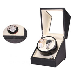 5 Gear Mechanical Automatic Watch Box Electric Motor Watch Shaker, US Plug, 5 Gear, Ostrich Pattern, White, 5 Gear, Crocodile Pattern, White, 5 Gear, Ostrich Pattern, Black, 5 Gear, Crocodile Pattern, Black