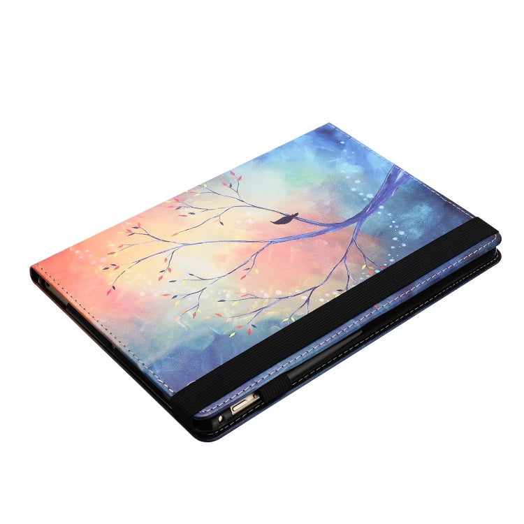 Sewing Litchi Texture Smart Leather Tablet Case, For iPad mini 2021 2024 / mini 6