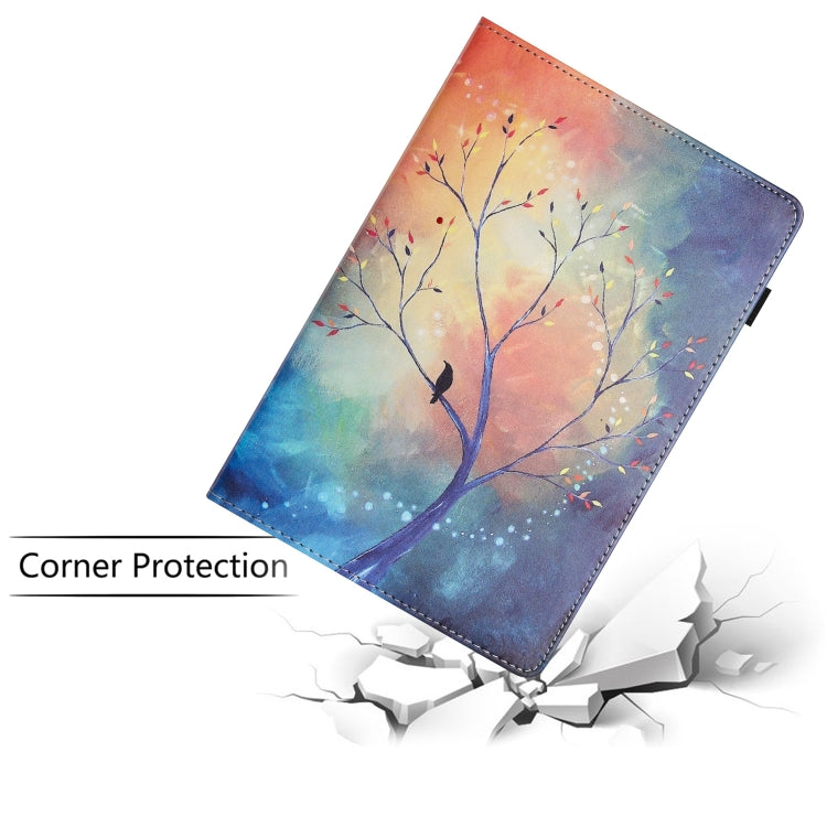 Sewing Litchi Texture Smart Leather Tablet Case, For iPad mini 2021 2024 / mini 6