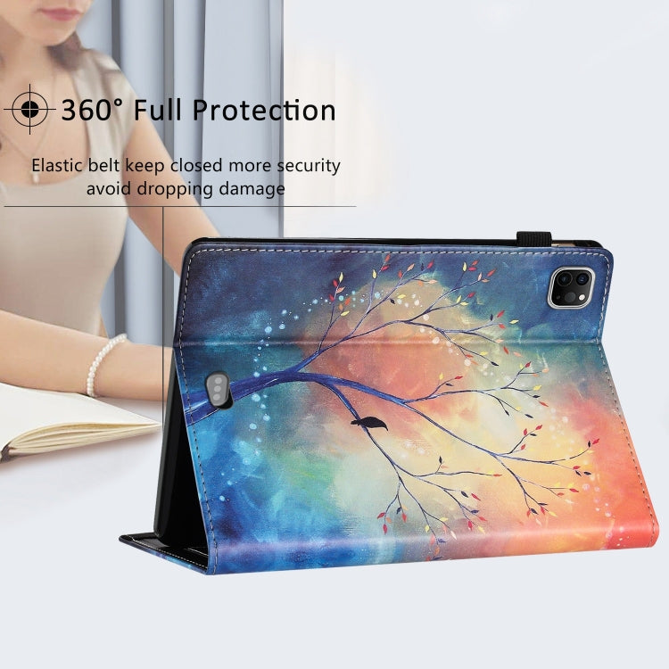 Sewing Litchi Texture Smart Leather Tablet Case, For iPad Pro 11 2025 / 2024