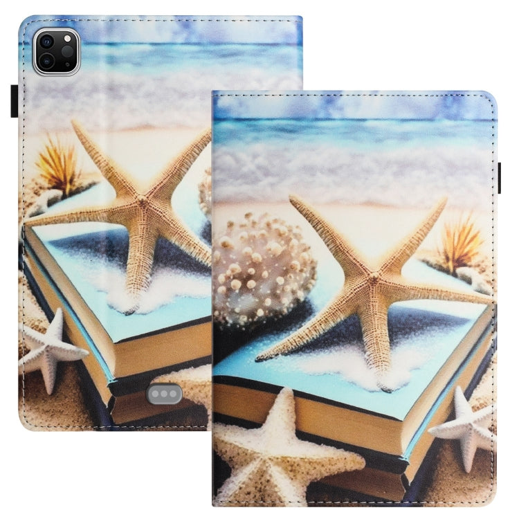 Sewing Litchi Texture Smart Leather Tablet Case, For iPad Pro 11 2025 / 2024