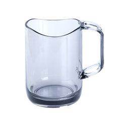 Plastic Transparent Acrylic Teeth Brushing Mouthwash Cup, 1pc