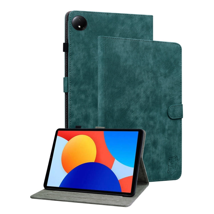 Tiger Pattern Flip Leather Tablet Case, For Xiaomi Pad 7 / Pad 7 Pro, For Xiaomi Redmi Pad SE 8.7
