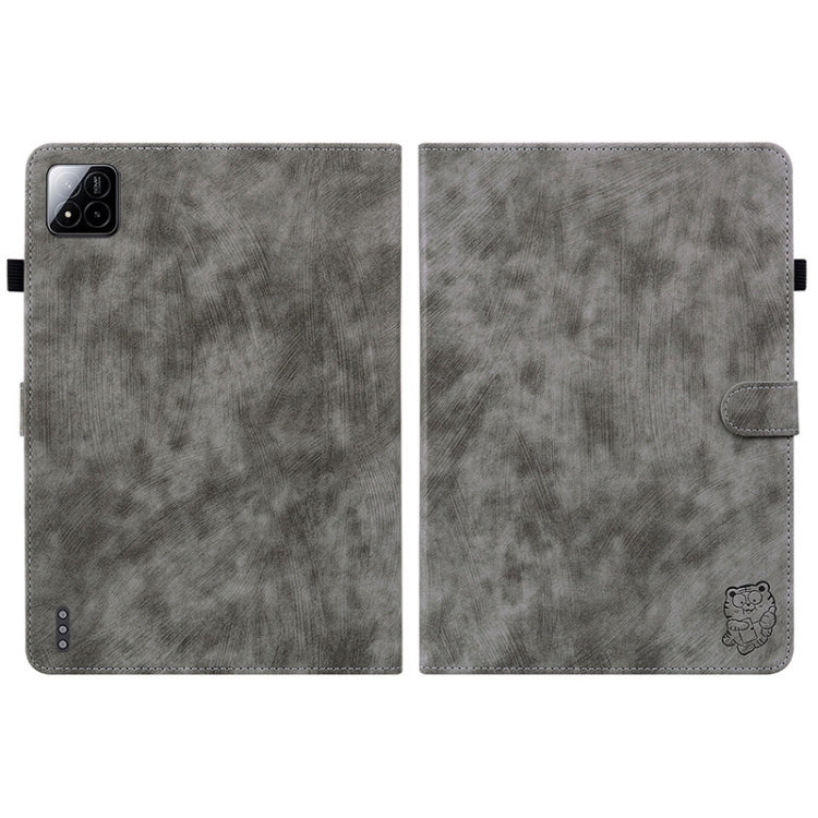 Tiger Pattern Flip Leather Tablet Case, For Xiaomi Pad 7 / Pad 7 Pro, For Xiaomi Redmi Pad SE 8.7
