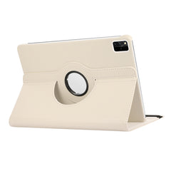 360 Degree Rotation Litchi Texture Leather Tablet Case, For Xiaomi Redmi Pad SE