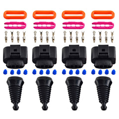 1 Set For Audi A7 3.0T 2016 Car Ignition Coil Connector Repair Kit, Large Size 1J0998724, Large Size