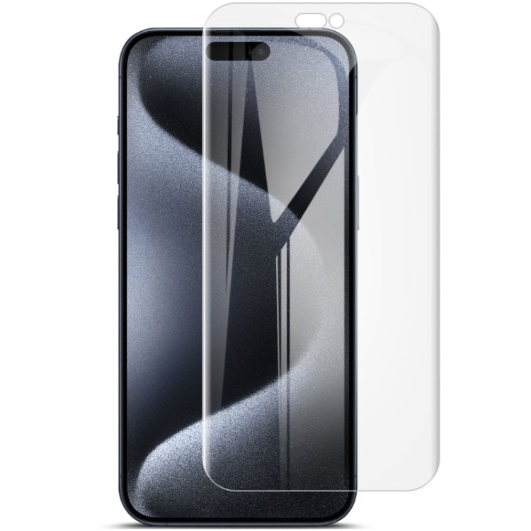 2pcs/Set imak Curved Full Screen Hydrogel Film Protector, For iPhone 15 Pro Max, For iPhone 15 Pro, For iPhone 15 Plus, For iPhone 15