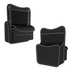 3054 Napa Texture Leather Car Center Console Storage Bag, 3054 (Olive Green), 3054 (Black), 3054 (Grey), 3054 (Brown)