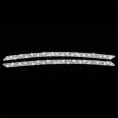 Car Light Eyebrow Diamond Decoration Sticker, Left and Right Drive, Light Eyebrow