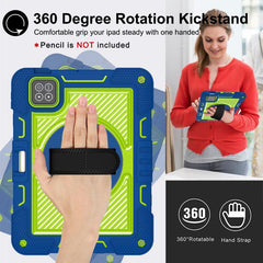 360 Degree Rotation PC Contrast Silicone Tablet Case, For Xiaomi Pad 7 / 7 Pro, For Redmi Pad SE 8.7 4G