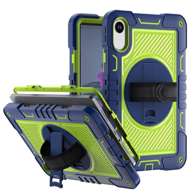 360 Degree Rotation PC Contrast Silicone Tablet Case, For Xiaomi Redmi Pad 2, For Xiaomi Pad 7 / 7 Pro