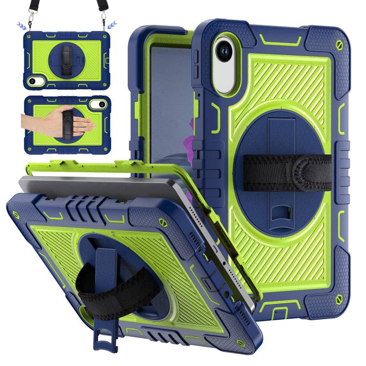 360 Degree Rotation PC Contrast Silicone Tablet Case, For Xiaomi Redmi Pad 2, For Xiaomi Pad 7 / 7 Pro