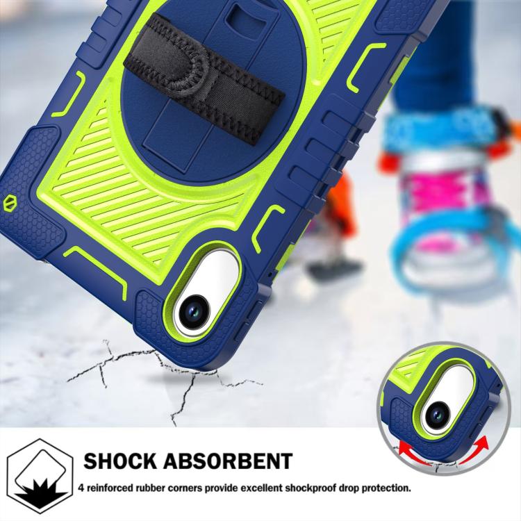 360 Degree Rotation PC Contrast Silicone Tablet Case, For Xiaomi Redmi Pad 2, For Xiaomi Pad 7 / 7 Pro