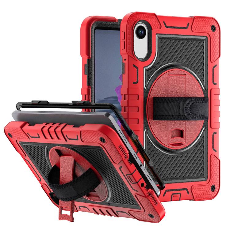 360 Degree Rotation PC Contrast Silicone Tablet Case, For Xiaomi Redmi Pad 2, For Xiaomi Pad 7 / 7 Pro