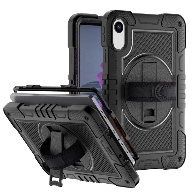 360 Degree Rotation PC Contrast Silicone Tablet Case, For Xiaomi Redmi Pad 2, For Xiaomi Pad 7 / 7 Pro