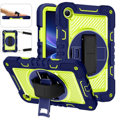 360 Degree Rotation PC Contrast Silicone Tablet Case, For Xiaomi Redmi Pad 2 SE 9.7 2026, For Xiaomi Redmi Pad 2