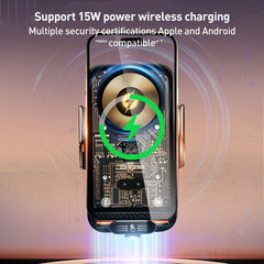 C05 Automatic Alignment Wireless Fast Charging Air Outlet Car Holder