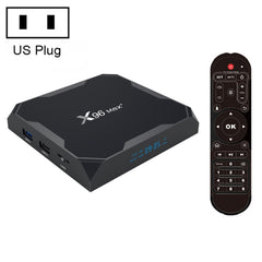 X96 max+ 4K Smart TV Box, Android 9.0, Amlogic S905X3 Quad-Core Cortex-A55,4GB+32GB, Support LAN, AV, 2.4G/5G WiFi, USBx2,TF Card,, US Plug, UK Plug, AU Plug