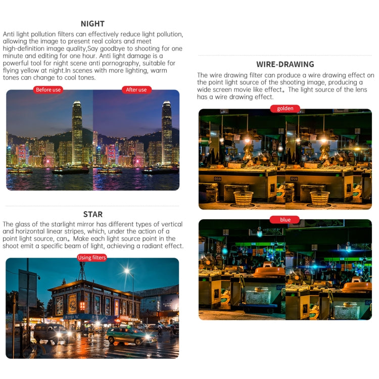 For DJI OSMO Pocket 3 JSR CB Series Camera Lens Filter, 3 in 1 ND16/64/256, 4 in 1 CPL ND16/32/64, 4 in 1 ND8/16/32/64PL, 6 in 1 UV CPL ND8-64, 6 in 1 Beauty Black Mist, 8 in 1 CPL ND NIGHT, 12 in 1 UV CPL ND/PL STAR NIGHT