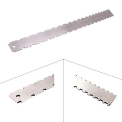 Guitar Neck Measuring Ruler Guitar Sharpening File Guitar Neck Notch Ruler Fret Polishing Pad, Guitar Neck Measuring Ruler