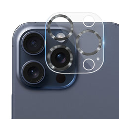 Tempered Glass CD Texture Back Camera Film, For iPhone 15 Pro Max / 15 Pro