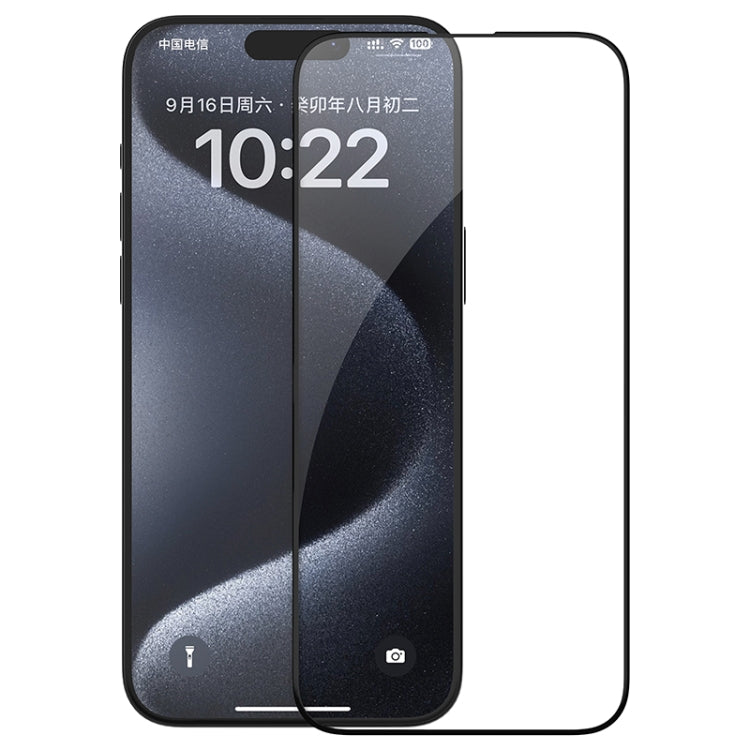 NILLKIN Chang Series Tempered Glass Protective Film, For iPhone 15 Pro Max, For iPhone 15 Plus, For iPhone 15