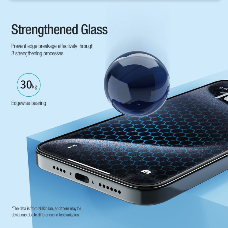 NILLKIN Chang Series Tempered Glass Protective Film, For iPhone 15 Pro Max, For iPhone 15 Plus, For iPhone 15