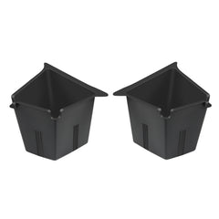 For Tesla Model Y 2021-2023 2pcs / Set Car Trunk Side Storage Box, Flagship Model, with Cover, without Cover
