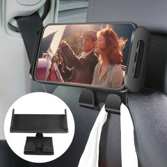 For Tesla Model 3 / Y Car Rear Seat Phone Tablet Holder, Bracket Base, Base + Phone Bracket