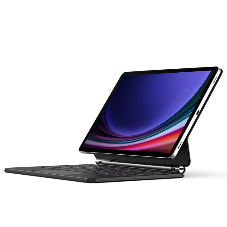 DUX DUCIS MK Series Floating Magnetic Keyboard Tablet Leather Case, For Samsung Galaxy Tab S10+ / S9+, For Samsung Galaxy Tab S9 / S8 / S7
