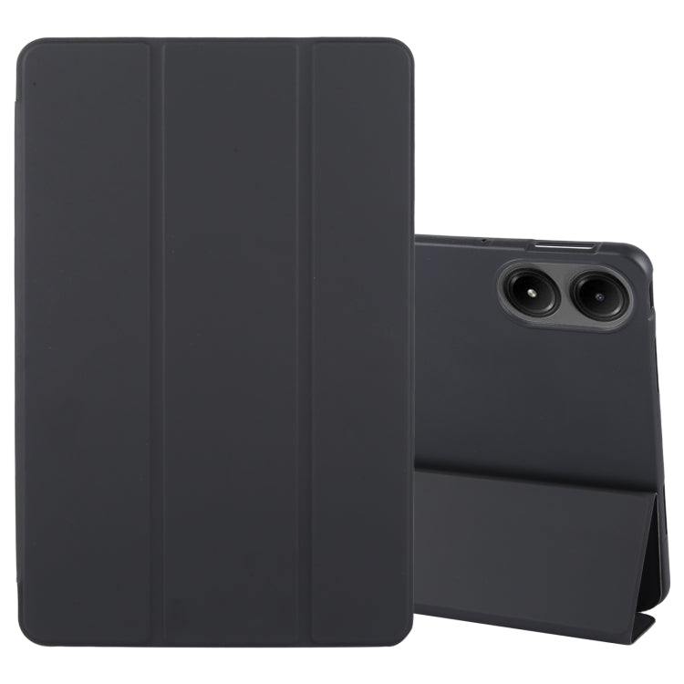 Tri-fold Silicone Leather Tablet Case, For Xiaomi Pad Mini 8.8  / Redmi K Pad, For Xiaomi Redmi Pad Pro 12.1
