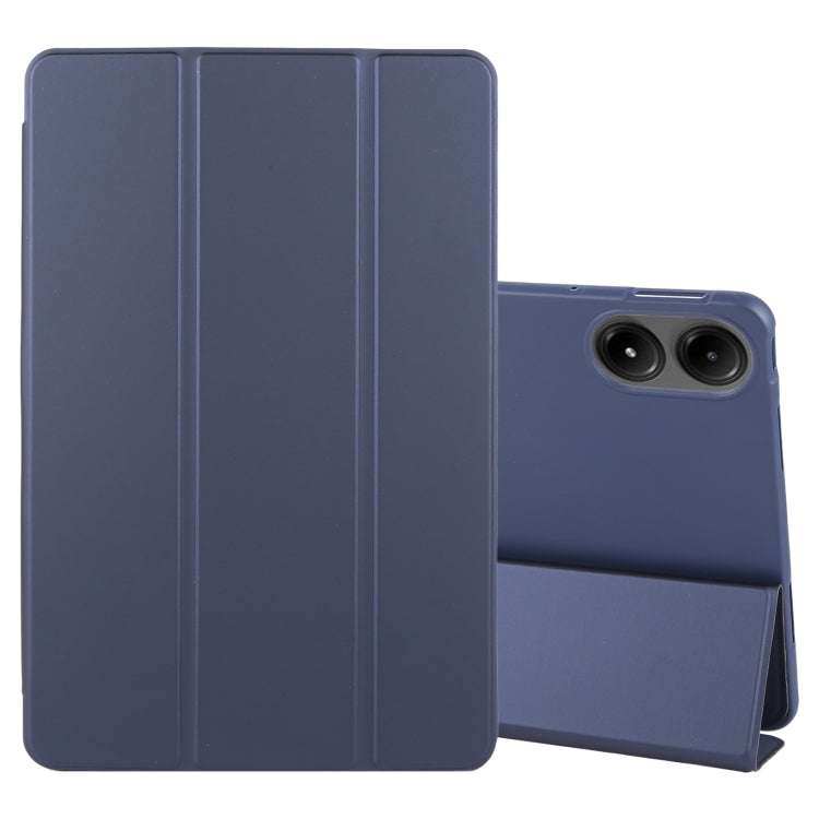 Tri-fold Silicone Leather Tablet Case, For Xiaomi Pad Mini 8.8  / Redmi K Pad, For Xiaomi Redmi Pad Pro 12.1